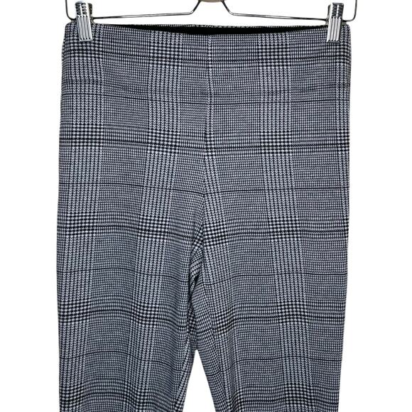 Max Studio Houndstooth Plaid Pull On Leggings NWT Size Small - Picture 4 of 13